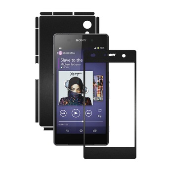 Folie de protectie Carbon Skinz, Husa de tip Skin Adeziv pentru Carcasa, Negru Mat dedicata Sony Xperia Z2 Folie de protectie Carbon Skinz, Husa de tip Skin Adeziv pentru Carcasa, Negru Mat dedicata Sony Xperia Z2