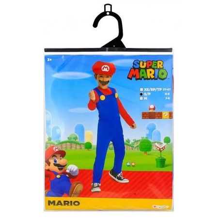 Nappe Jetable Super Mario Amscan 120x180cm - Décoration Fête Anniversaire | Thème Nintendo