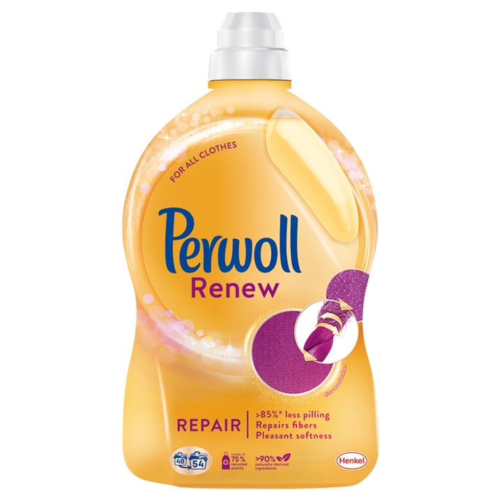 Течен перилен препарат Perwoll 2.97 L Repair, 54 пранета