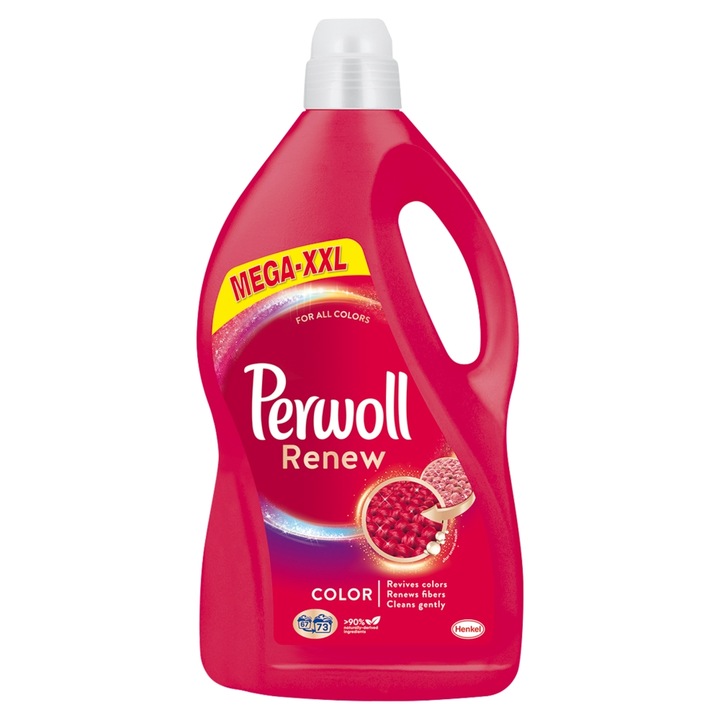 Detergent lichid pentru rufe Perwoll Renew Color, 73 spalari, 4.015L