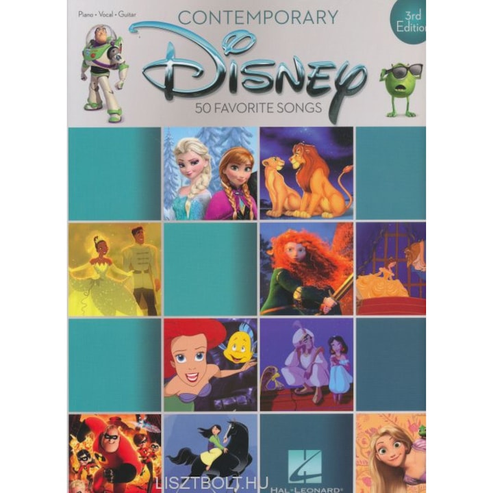 Contemporary Disney - 50 Favourite Songs - ének-zongora-gitár
