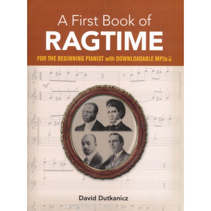 Prima Carte de Ragtime (pian ușor, cu MP3-uri descărcabile)
