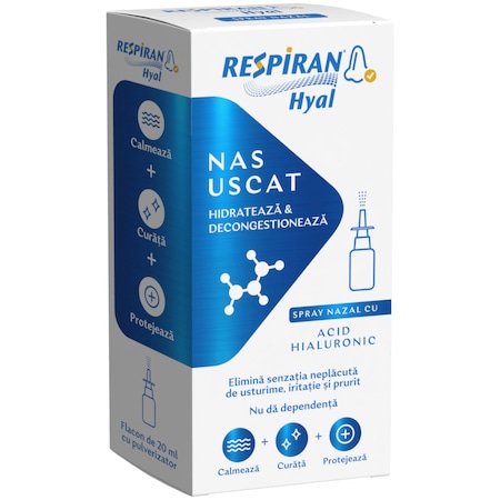 Spray nazal Respiran Hyal, 20 ml, Fiterman