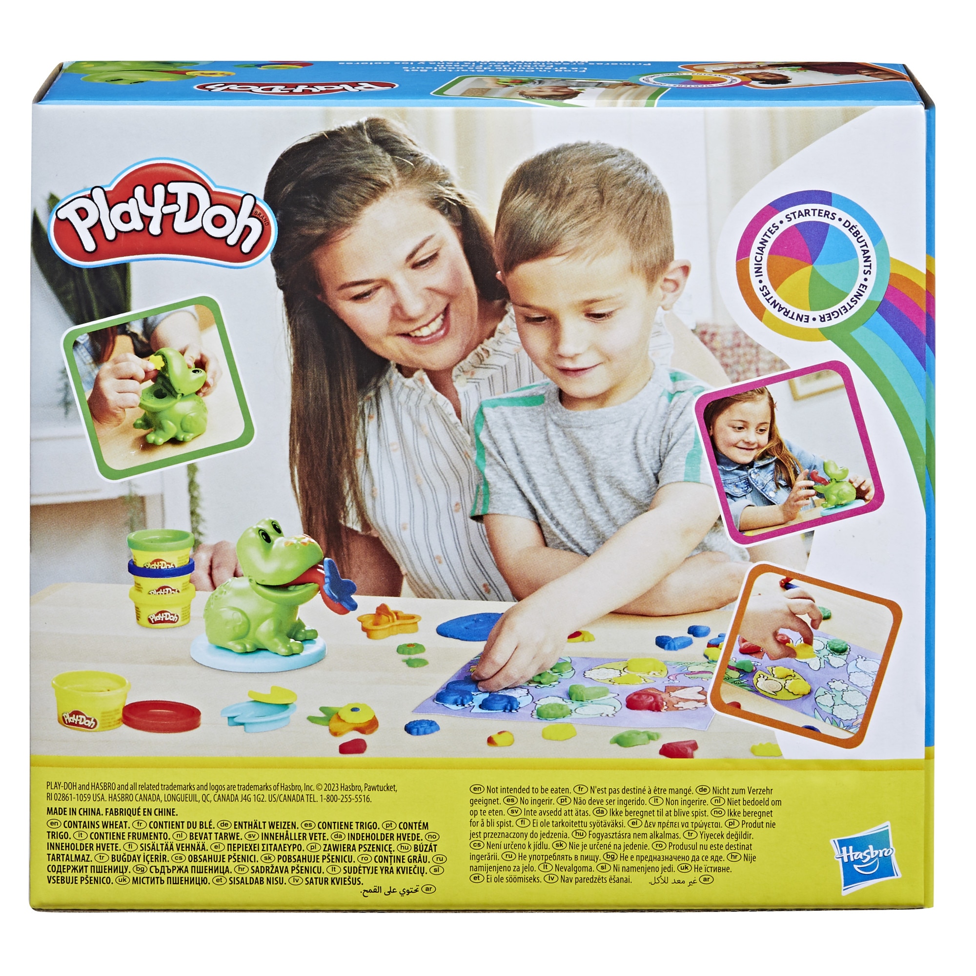 Комплект Play-Doh - Цветна жаба - eMAG.bg