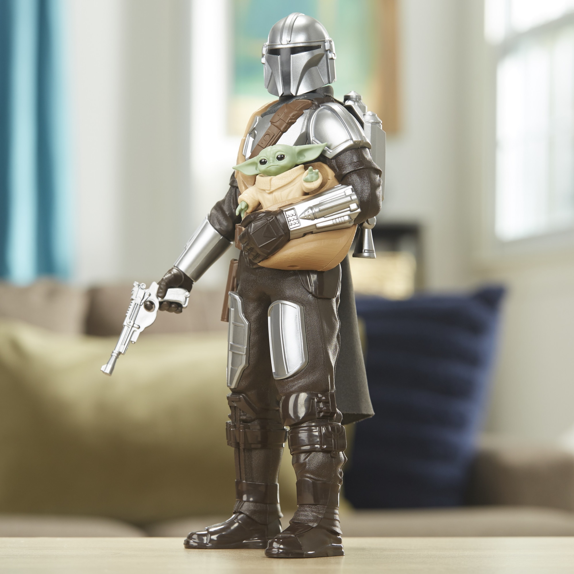 Figurina Star Wars Galactic Action - The Mandalorian & Grogu, 30