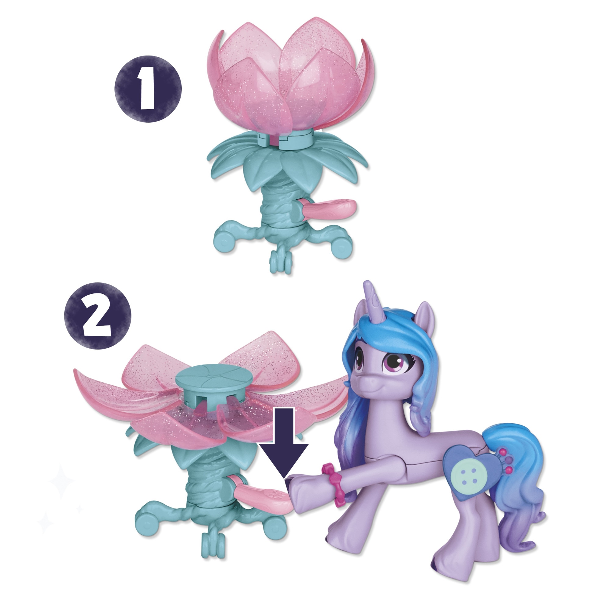 Set de joaca My Little Pony - Unicorn tea party, Izzy Moonbow