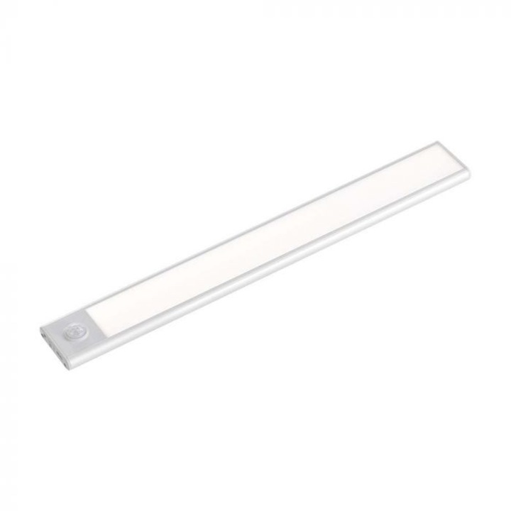 Aplica led cu senzor de miscare pentru dressing, 2.5W, 4000K, IP20, Argintiu, alimentare USB