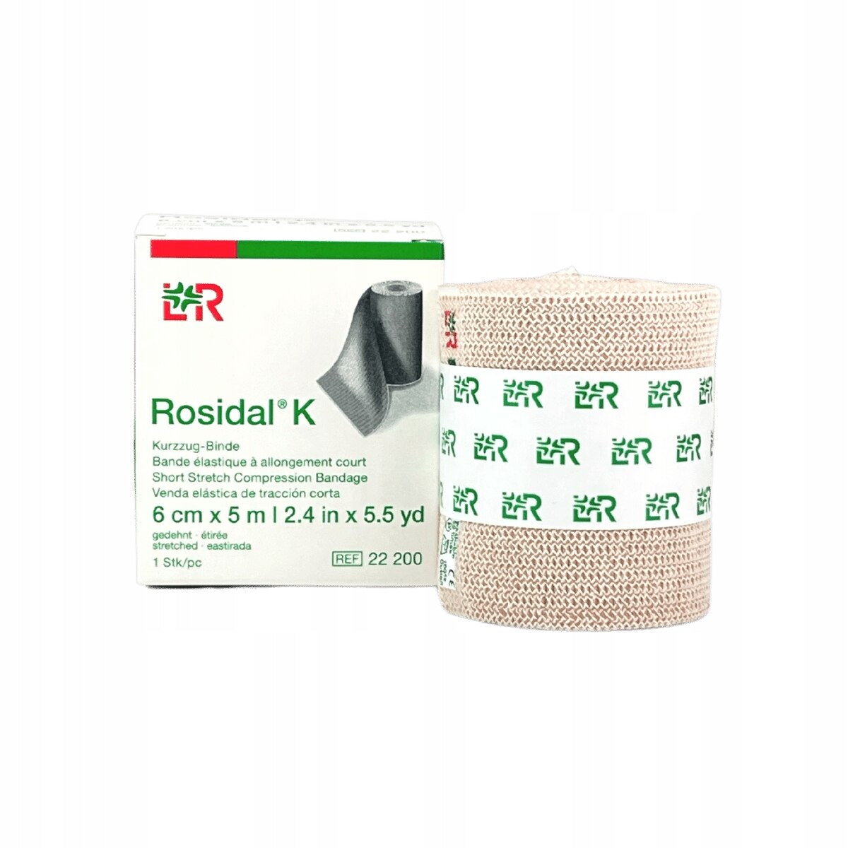 Bandes Rojidal Bandaj de compresie, L&R, Rosidal K, 6cmx5m - eMAG.ro