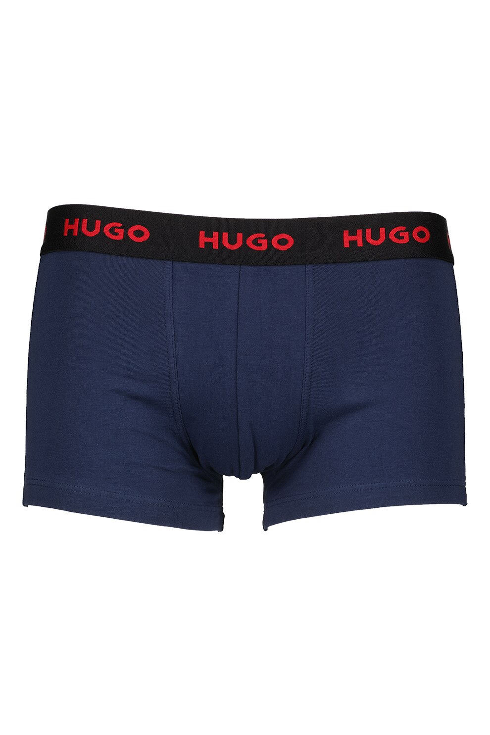 HUGO, Боксерки с лого - 3 чифта, Черен, Тъмносин, S - eMAG.bg