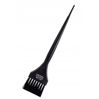 Pensula pentru vopsirea parului, Bp051, Negru, 3, 5 cm, Par sintetic, Aplicator profesional de vopsea pentru par, 20 cm lungime