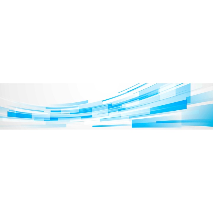 Panou sticla decorativa bucatarie 2800x600 mm Abstract A13 contine silicon pentru aplicare