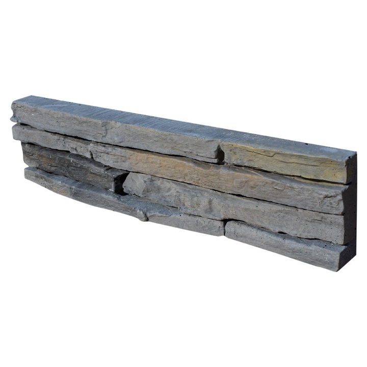 Piatra decorativa pentru exterior/interior MODULO Sienna Grey, 0.5 mp