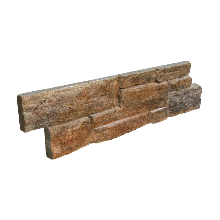Piatra decorativa pentru exterior/interior MODULO Rugged Ledgestone Orient, 0.52 mp