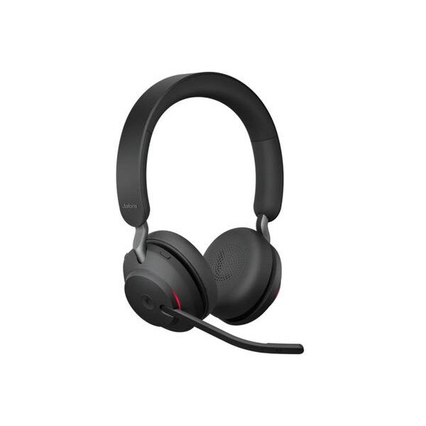Casti cu microfon Jabra Evolve2 65 UC Stereo, Bluetooth, statie de incarcare, USB Type-C Negru