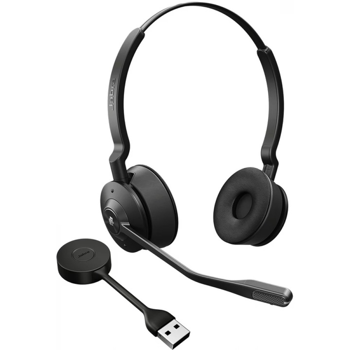 Jabra Engage 55 Wireless Headset - Fekete (9559-450-111-1)