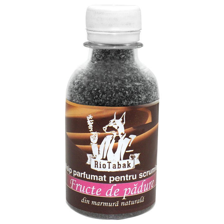 Nisip parfumat pentru scrumiere RioTabak Fructe de padure 200g