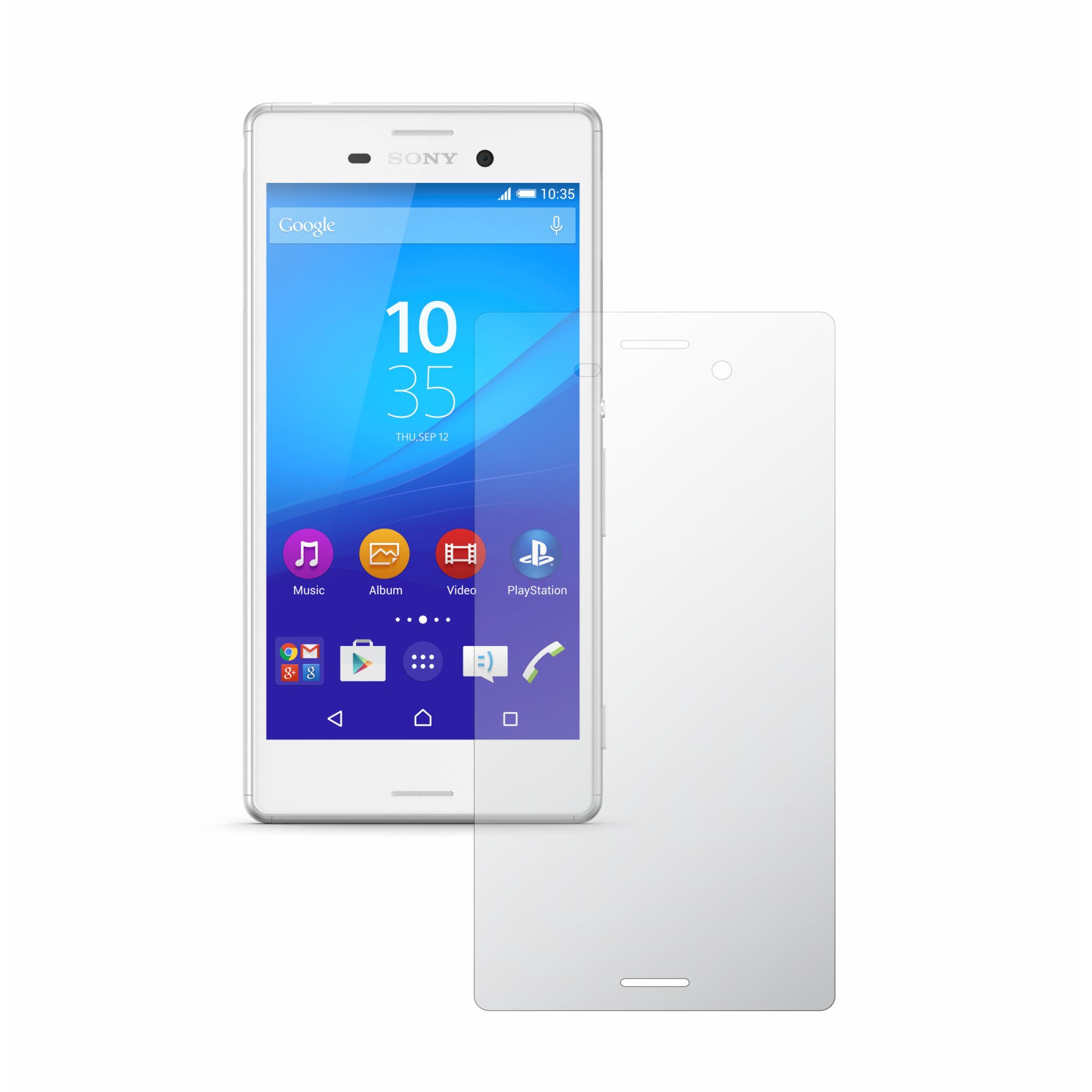 Folie Protectie Ecran, Acoperire Totala, Adeziva si Foarte Flexibila, Invisible Skinz Ultra-Clear AutoRegeneranta pentru Sony Xperia M4 Aqua