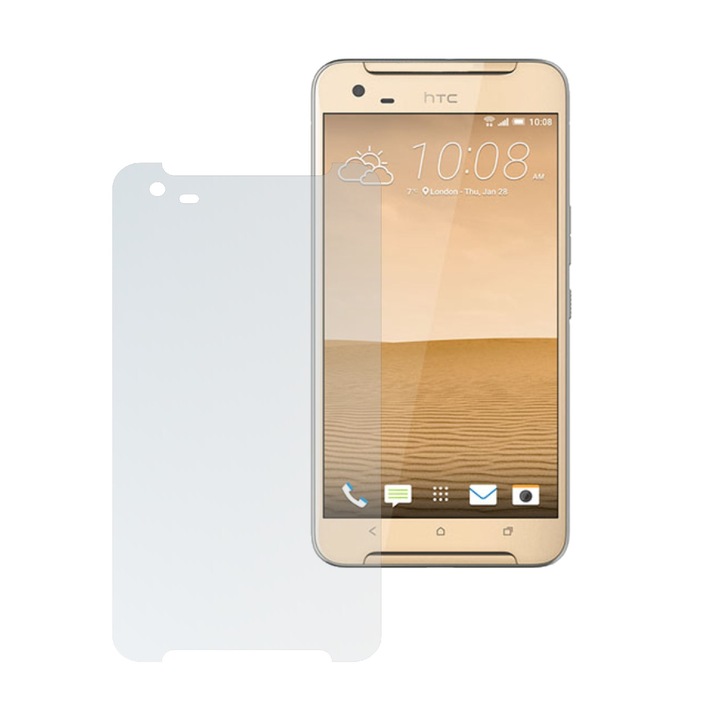 Комплект от 2 фолиа за защита на екрана, пълно покритие, лепило и много гъвкаво, невидимо Skinz Ultra-Clear HD за HTC One X9