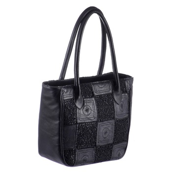 Poseta piele si material textil Liza Panait G4543, Casual Poseta piele si material textil Liza Panait G4543, Casual