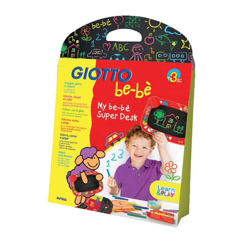 Set tabla si creta Giotto Bebe