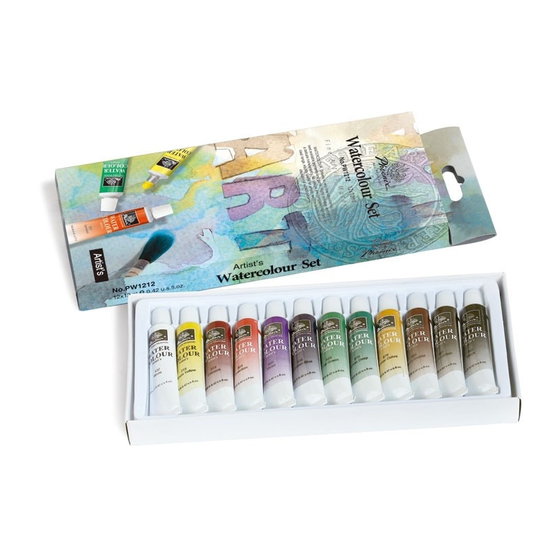 Set 12x12ml culori acuarela