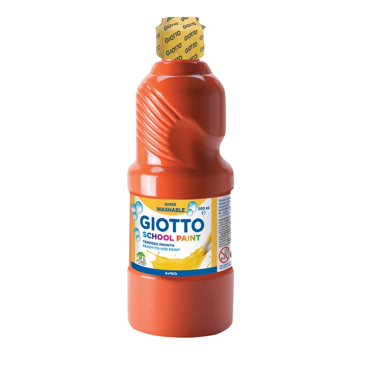 Vopsea tempera 500ml rosu Giotto