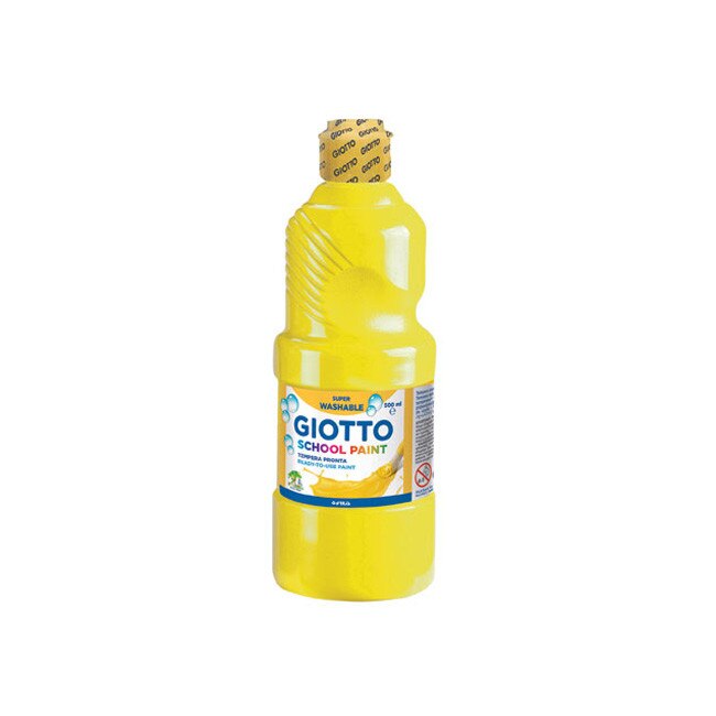 Vopsea tempera 500ml galben Giotto