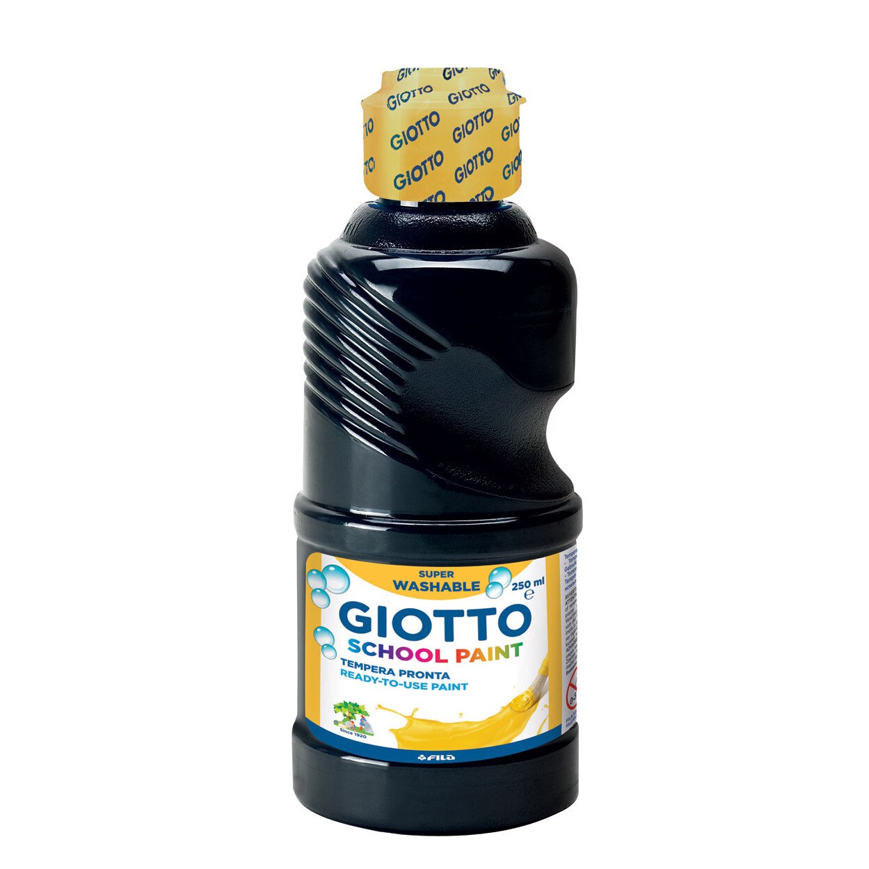 Vopsea tempera 250ml negru Giotto