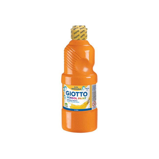 Vopsea tempera 500ml portocaliu Giotto