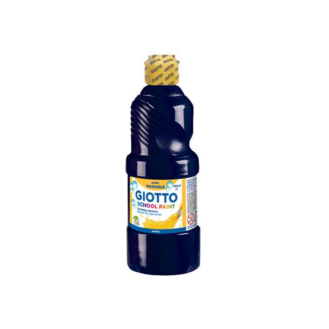 Vopsea tempera 500ml negru Giotto