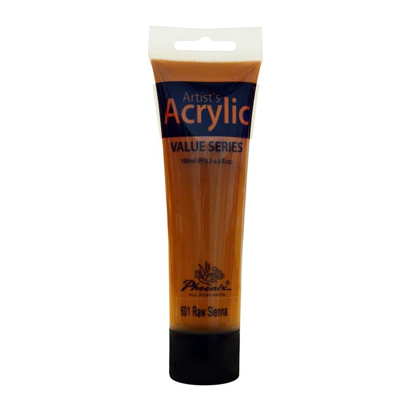 Culoare acrilica 100ml Raw Sienna Artists Acrylic Phoenix