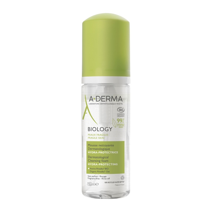 Почистваща пяна Hydra-Protector A-Derma Biology, 150 мл