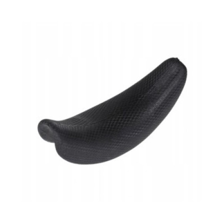 Guler pentru frizerie, Poniks, Bnr006, Silicon, Negru, Rezistenta la substante chimice, Impermeabil, Universal pentru masini de tuns parul