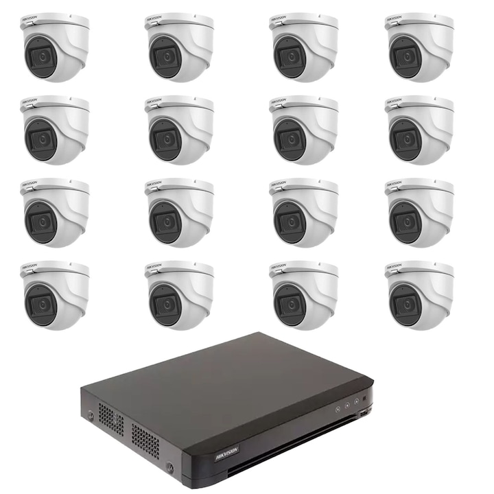 Kit supraveghere, 1080N DVR, 4T, 3.6mm, IP66