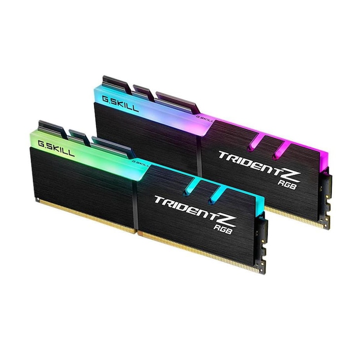 Memorie G.Skill Trident Z RGB, 2x8GB, DDR4, 3600MHz, CL18