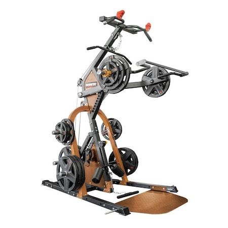 Aparat multifunctional, Brute Force, Otel, Negru/Maro