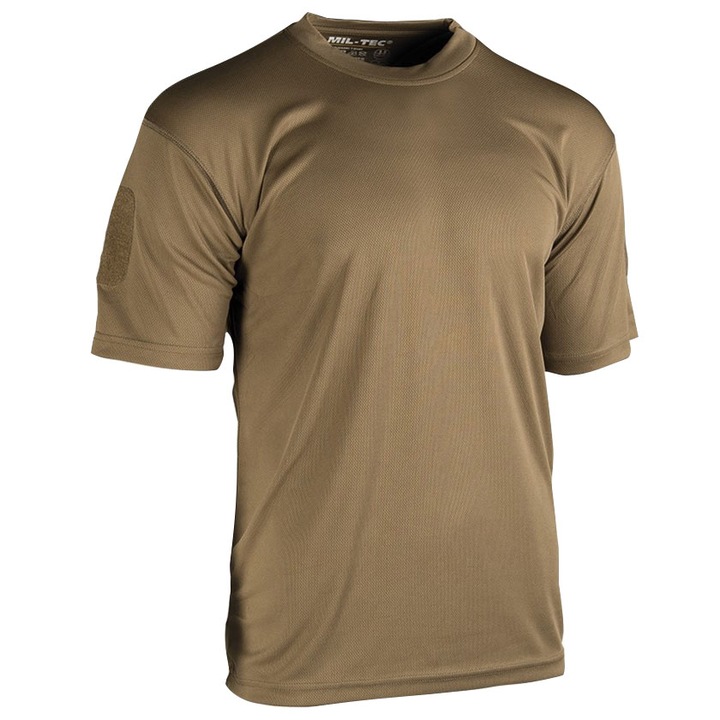 Férfi póló, Mil-Tec, poliészter, barna, Barna