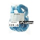 Set 10 cabluri retea-patchcord CAT6 FTP, Lanberg 43635, 2 X RJ45, lungime 3m, AWG26, 10Gb/s-250MHz, de legatura retea, ethernet, albastre