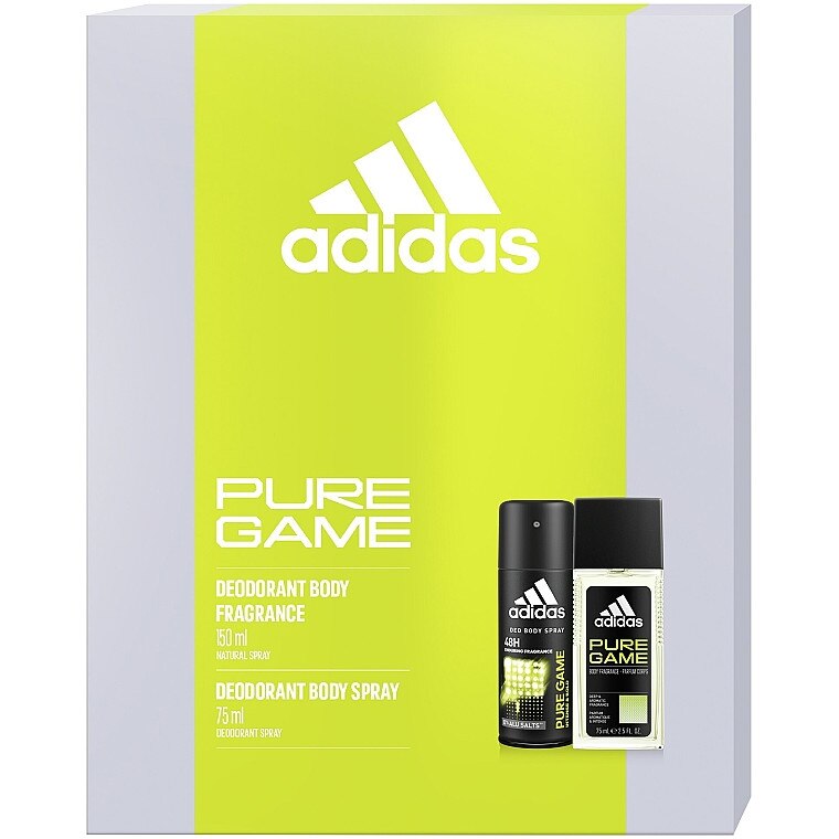 Set Adidas Deodorant spray 150 ml si Deodorant natural spray 75ml eMAG.ro