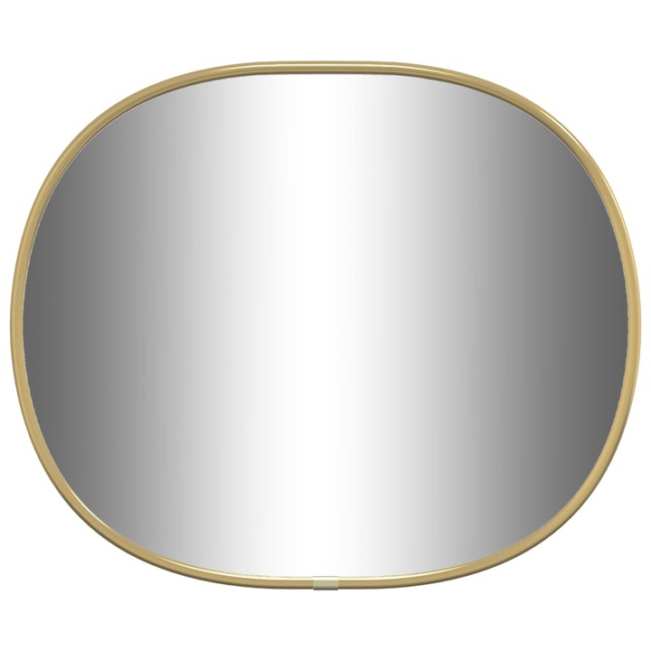 vidaXL aranyszínű falitükör 30x25 cm 348215