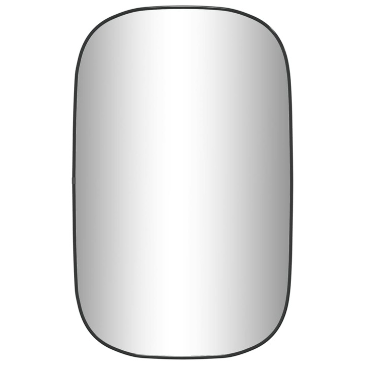 vidaXL fekete falitükör 80x50 cm 348226