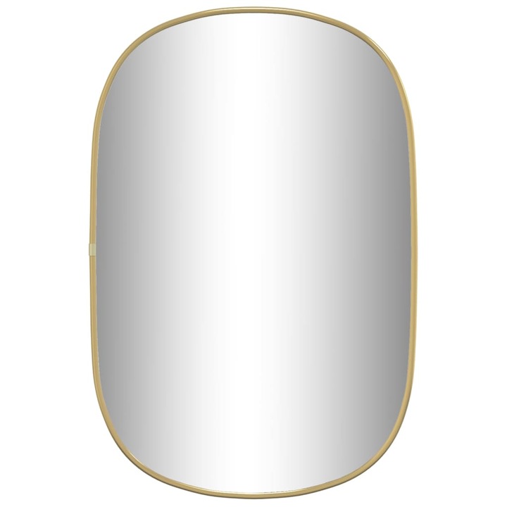 Oglinda de perete vidaXL, auriu, 60x40 cm, 2 kg