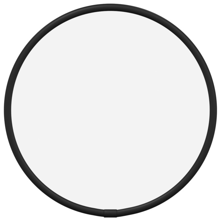 vidaXL fekete falitükör Ø 20 cm Kerek 348183
