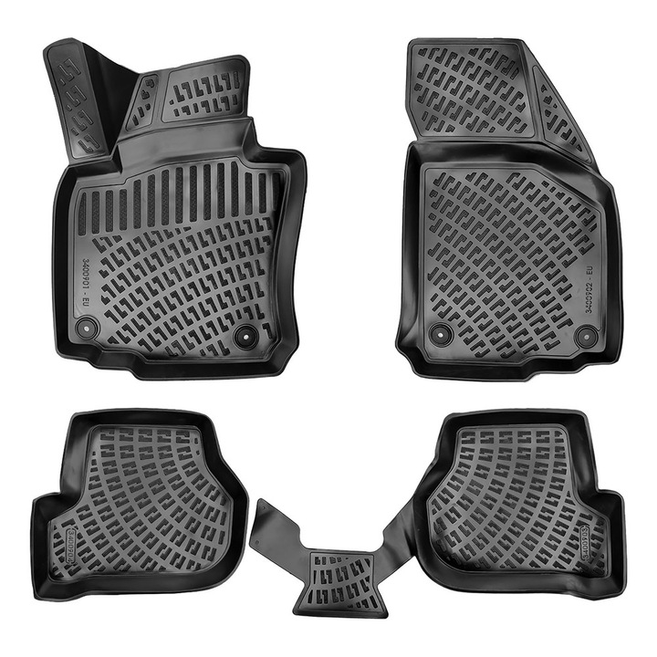 Комплект 5 гумени стелки Umbrella за Volkswagen Jetta V 2005-2011