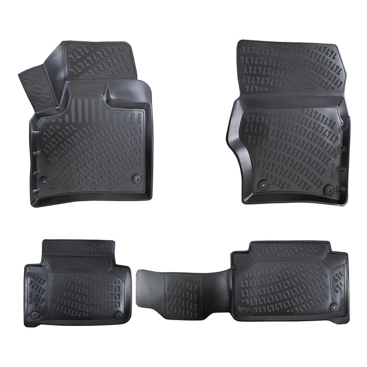 Set 5 covorase auto cauciuc Umbrella pentru Audi Q7 I Typ 4L 2005-2015