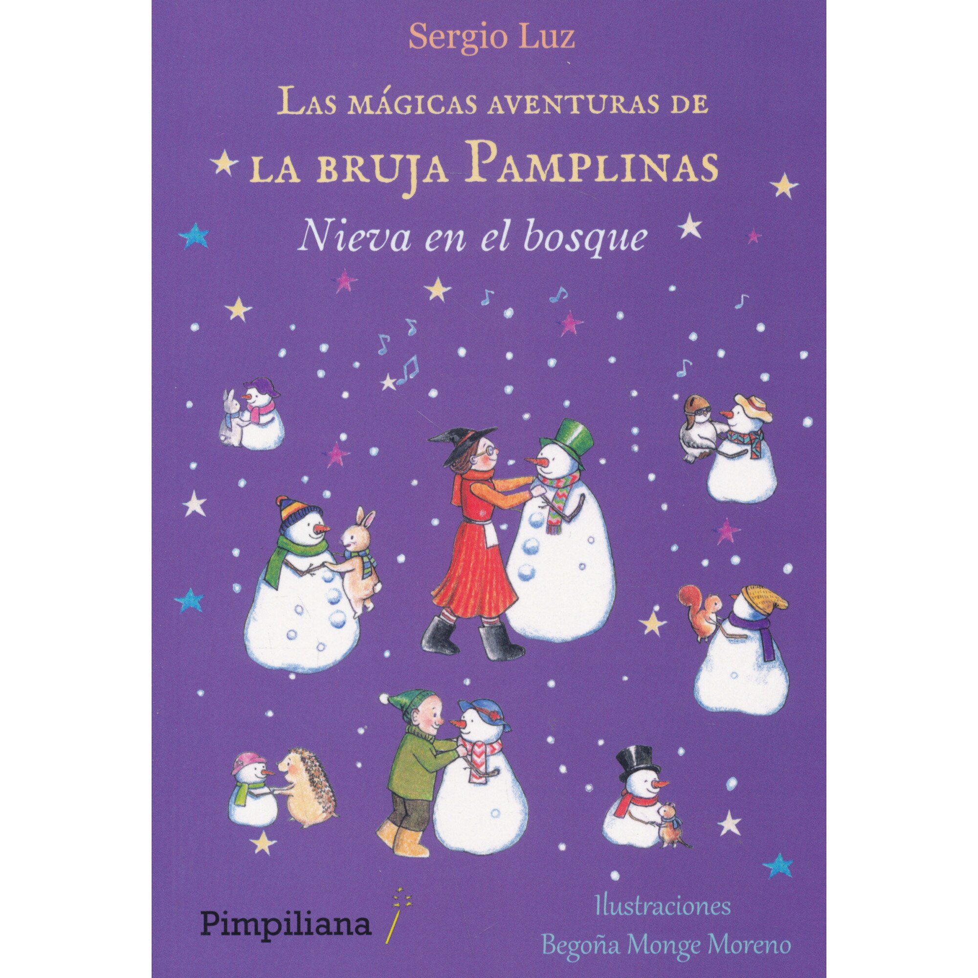 Sergio Luz: Las Mágicas Aventuras De La Bruja Pamplinas: Nieva En El ...