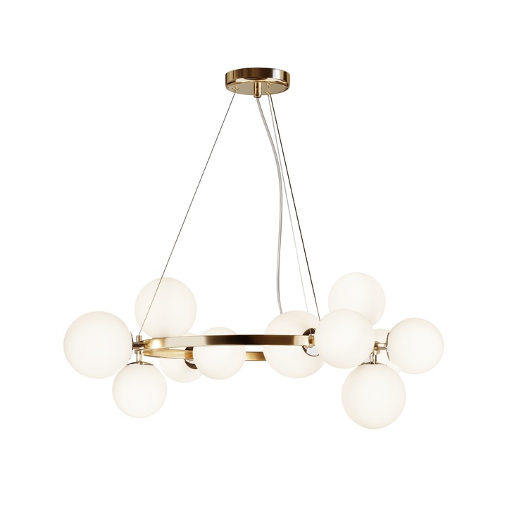 Модерен полилей Maytoni Dallas, златен, 11G9, 28W MOD545PL-11BS
