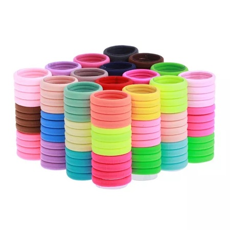Set 100 Elastice Sela Multicolore pentru copii si adulti