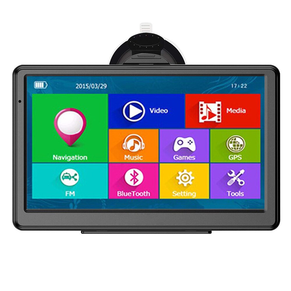 Sistema Di Navigazione GPS L807 PLUS Schermo Da 7 Pollici, 800 MHz Ddr Da 256 Mb Memoria Interna Da 8 Gb Trasmettitore Fm