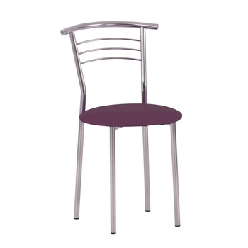 Scaun bucatarie MARCO, Mov piele ecologica Scaun bucatarie MARCO, Mov piele ecologica